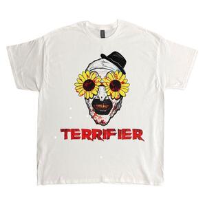 TERRIFIER テリファー ホラー Tシャツ ホワイト movie.