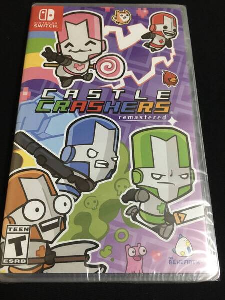 海外版Switch Castle Crashers Remastered ★北米版スイッチ キャッスルクラッシャーズ リマスタード 国内未発売