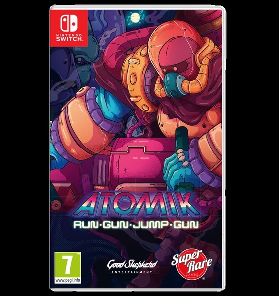 海外版Switch Atomik: RunGunJumpGun ★ スイッチ 国内未発売 送料無料 Super Rare Games