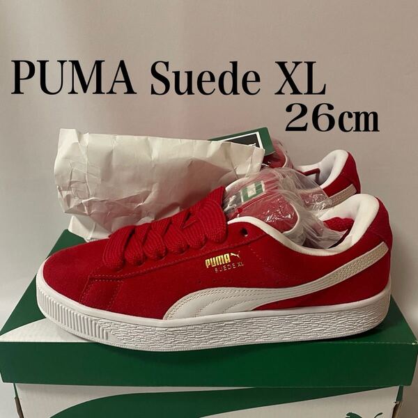 Puma Suede XL プーマ Puma Red Puma White