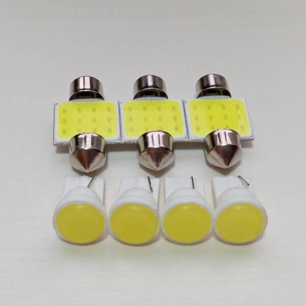JE1 2 ゼストスポーツ 爆光!ルームランプ ポジション球 7個セット T10 LED ホワイト ホンダ /c1/t31