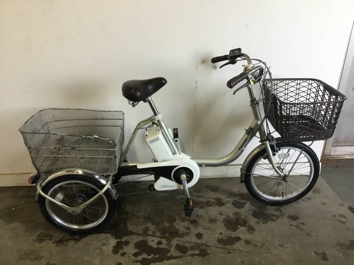 Panasonic 電動アシスト自転車 三輪車 中古 引き取り限定 パナソニック Yahoo!オークション -「パナソニック電動三輪自転車」の落札相場
