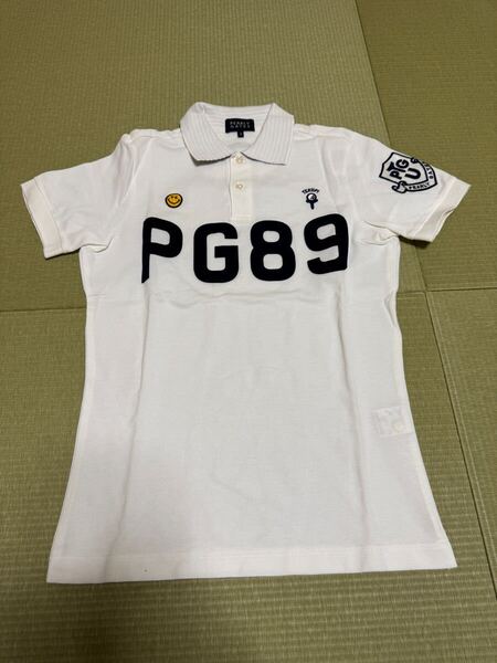 未使用 パーリーゲイツ 半袖 ポロシャツ PEARLY GATES 白サイズ3 ホワイト 半袖ポロシャツ