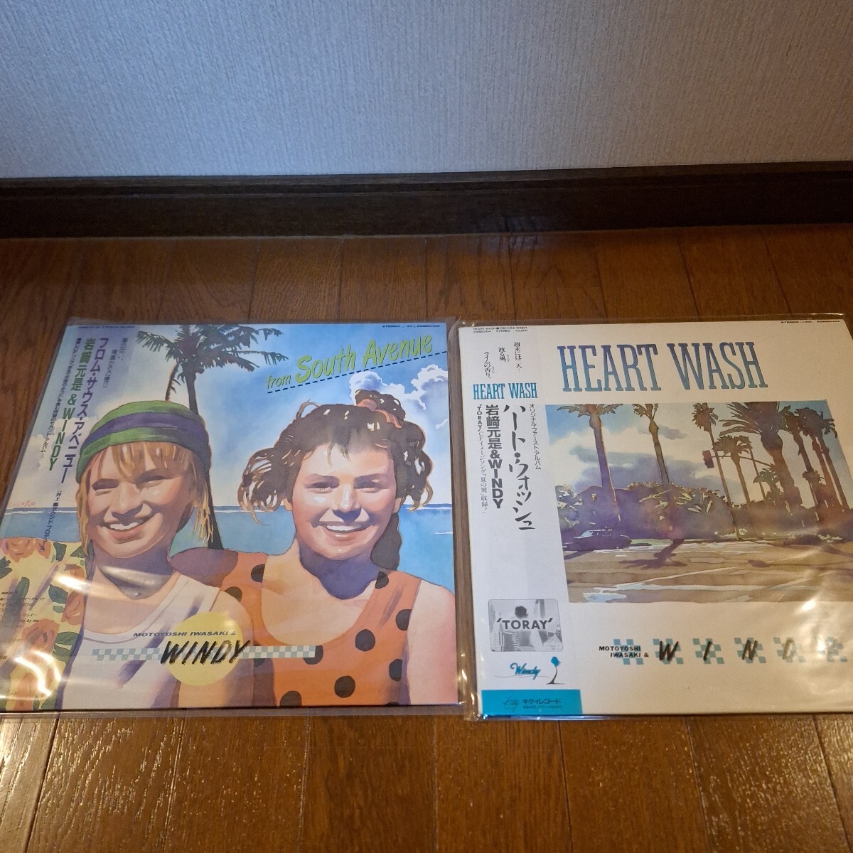 岩崎元是 & WINDY / Heart Wash 見本盤　レコード 岩崎元是 & WINDY / Heart Wash 見本盤 レコード - メルカリ