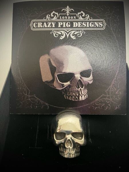 【送料無料】超限定 CRAZY PIG クレイジーピッグ EXILE SKULL RING エグザイル スカルリング 25周年記念 限定 25TH ANNIVERSARY
