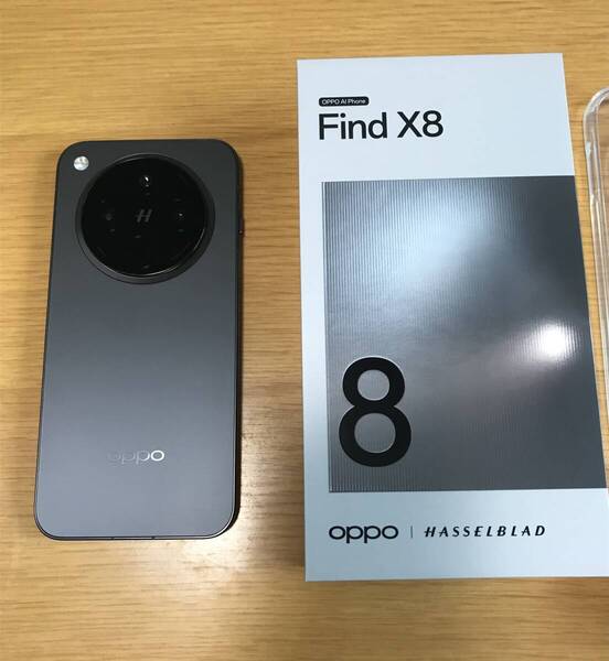OPPO find X8 6.6型 16GB/512GB スペースブラック SIMフリー CPH2651 BK 国内正規版