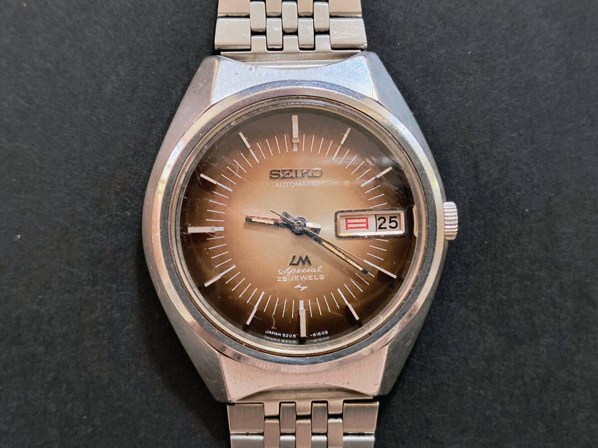 SEIKOロードマチック／25石自動巻(手巻き付き)／ビンテージ