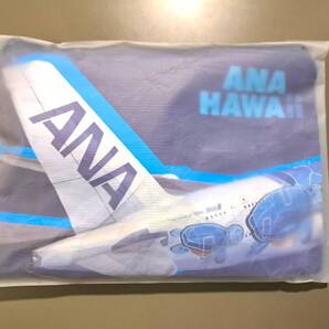 送料込■ ANA全日空 ハワイホノルル便ホヌのプレエコ■エコバッグとポーチ