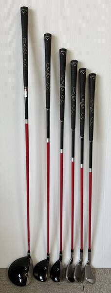 Callaway キャロウェイ ジュニア用ゴルフクラブ XJシリーズ 6点セット