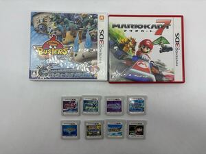 Nintendo 任天堂 3DS ソフト10本おまとめ ポケモン/パルテナの鏡/ルイージマンション/マリオカート/妖怪ウォッチ など