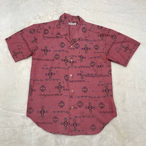 即決★ アロハシャツ かりゆしウェア メンズ シャツ 半袖 エスニック柄