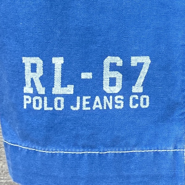 デッドストック・紙タグ付★90s US オールドポロジーンズ ビンテージ ハーフパンツ ロング丈ショーツ オールドラルフ オールドスクール