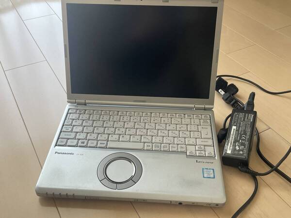 パナソニック Let'note CF-SZ6 i5-7300U RAM 4GB SSD 128GB Windows10PRO DVDマルチ ACアダプター セット 初期化済み