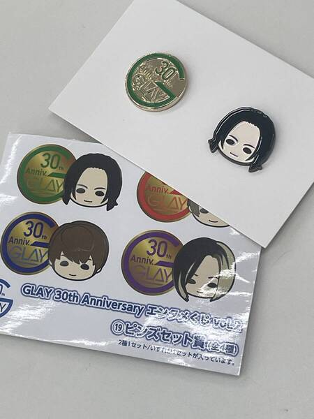 GLAY 30th Anniversary TAKURO ピンズセット