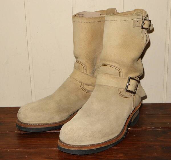 REDWING レッドウィング 8268 ラフアウト エンジニアブーツ 8D 26㎝ / エンジニア ブーツ レッドウイング スエード