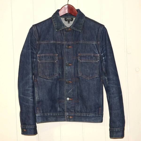 A.P.C. アーペーセー 2ND デニムジャケット XXS / メンズ セカンド Gジャン ジージャン デニム ジャケット