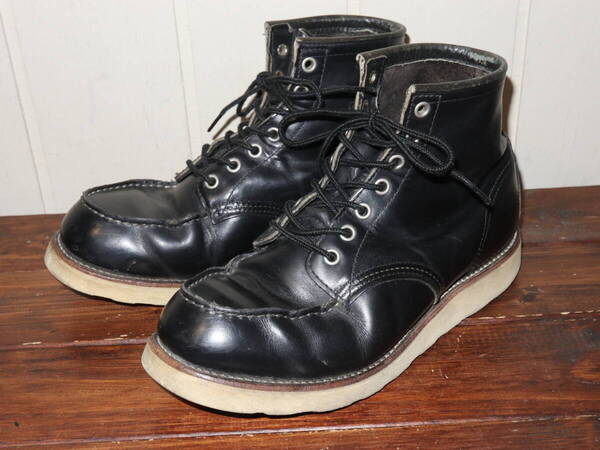 97年製 刺繍羽タグ REDWING レッドウィング 8179 黒セッター ブラッククローム 7.5E 25.5㎝ / レッドウイング RED WING ブーツ