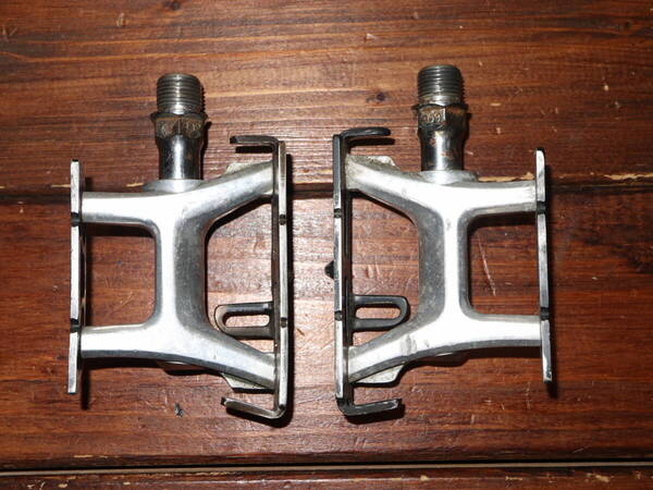NJS 三ヶ島 MKS RX-1 ピスト ペダル / 競輪 自転車 みかしま ミカシマ RX1 フラットペダル