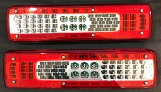 【美品】【送料無料】UD クオンQuon VOLVOボルボ フルLEDテールランプ VIGNAL製 新車取外し品 左右セット 24V トラック LED