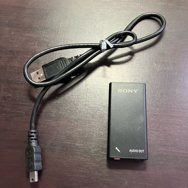 SONY ソニー USB AUDIO BOX UAB-80 オーディオボックス MiniBケーブル付き