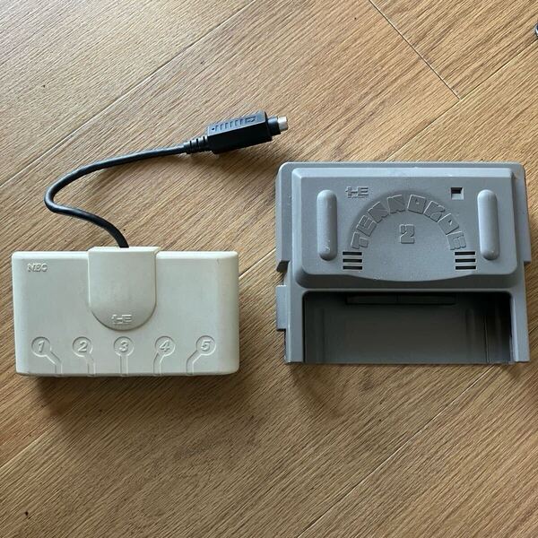 PCエンジン TENNOKOE 2 天の声 2 HC66-6 バッテリー バックアップ HUDSON SOFT ハドソン マルチタップ NEC ジャンク PI-TD003