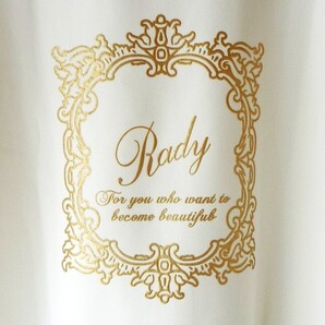 rady レディー F メンズ ホワイト ゴールド ジャージ Tシャツ 白 金 男女兼用 MICHELL MACARON lUXE/R CHERI MI REGALECT リエンダ