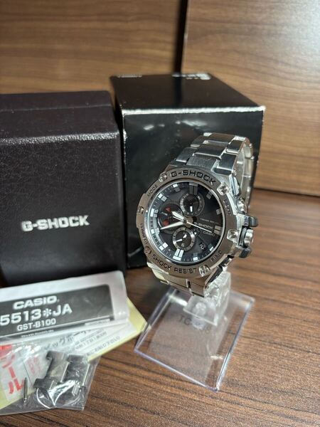G-SHOCK GST-B100D-1AJF 中古品