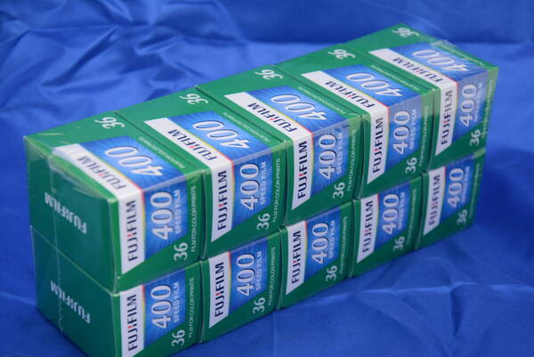 【送料無料】富士フイルム フジカラー FUJIFILM400 ISO感度400 36枚撮 10本セット 有効期限2026-10 ③