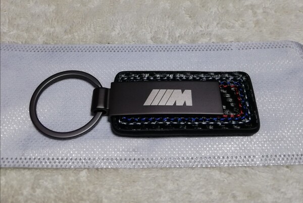 ★ BMW M カーボン柄 キーホルダー ★検) Mスポーツ 3シリーズ グランツーリスモ M2 M3 M4 グランクーペ M5 Z4 Z3 X1 X5 X3 X4 X6 E46 E39