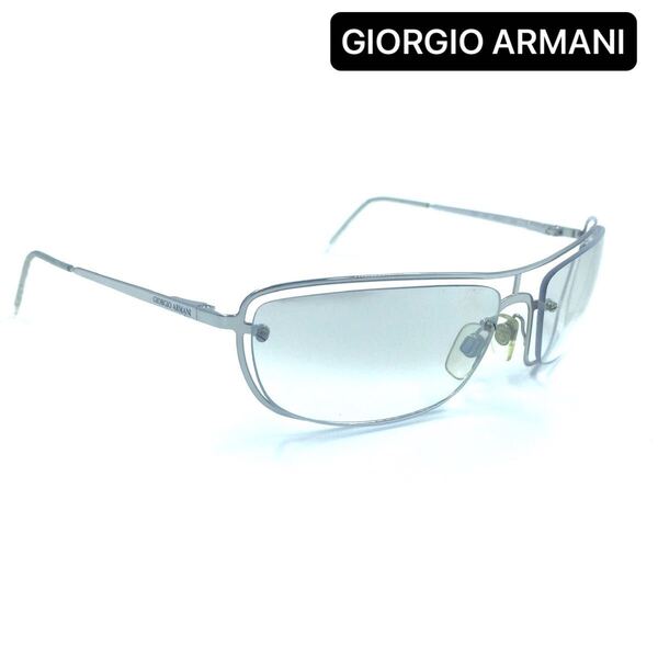 【ヴィンテージ】GIORGIO ARMANI ジョルジオアルマーニ サングラス 1531 707 Giorgio Armani リムレス