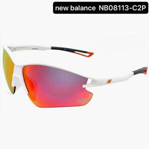 new balance ニューバランス スポーツ偏光サングラス NB08113-C2P アイウェア