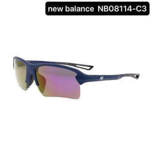 new balance ニューバランス スポーツサングラス NB08114-C3 アイウェア 紫外線カット