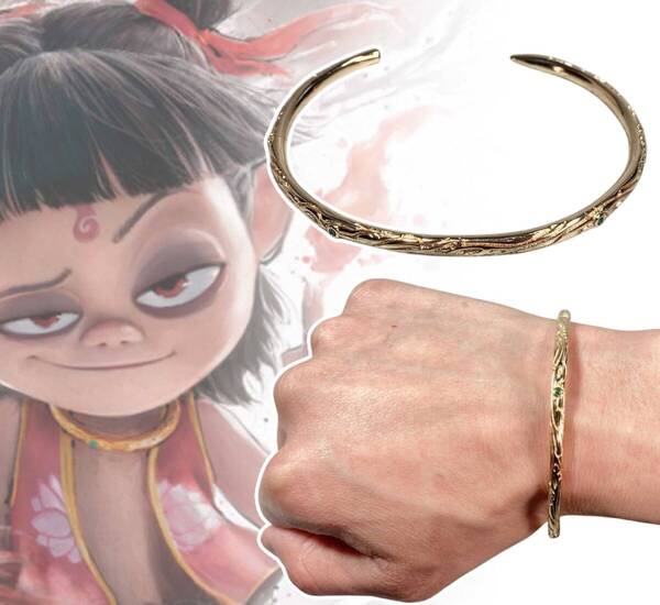 「ナタ 魔童の大暴れ/乾坤圏 ブレスレット メンズ/70mm」tface-g 【タグ:映画、アニメ、アクセサリー】1 T04
