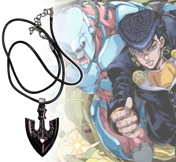 「ジョジョの奇妙な冒険/スタンドの矢 ネックレス ガンメタル」tface-g 【タグ:アニメ、アクセサリー】1 T13