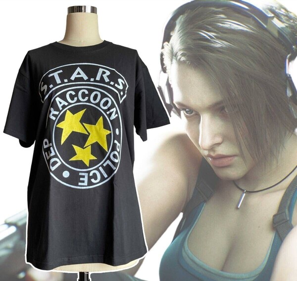 「バイオハザード S.T.A.R.S./スターズ Tシャツ Mサイズ」 tface-g 【タグ:アニメ、アクセサリー】 T13