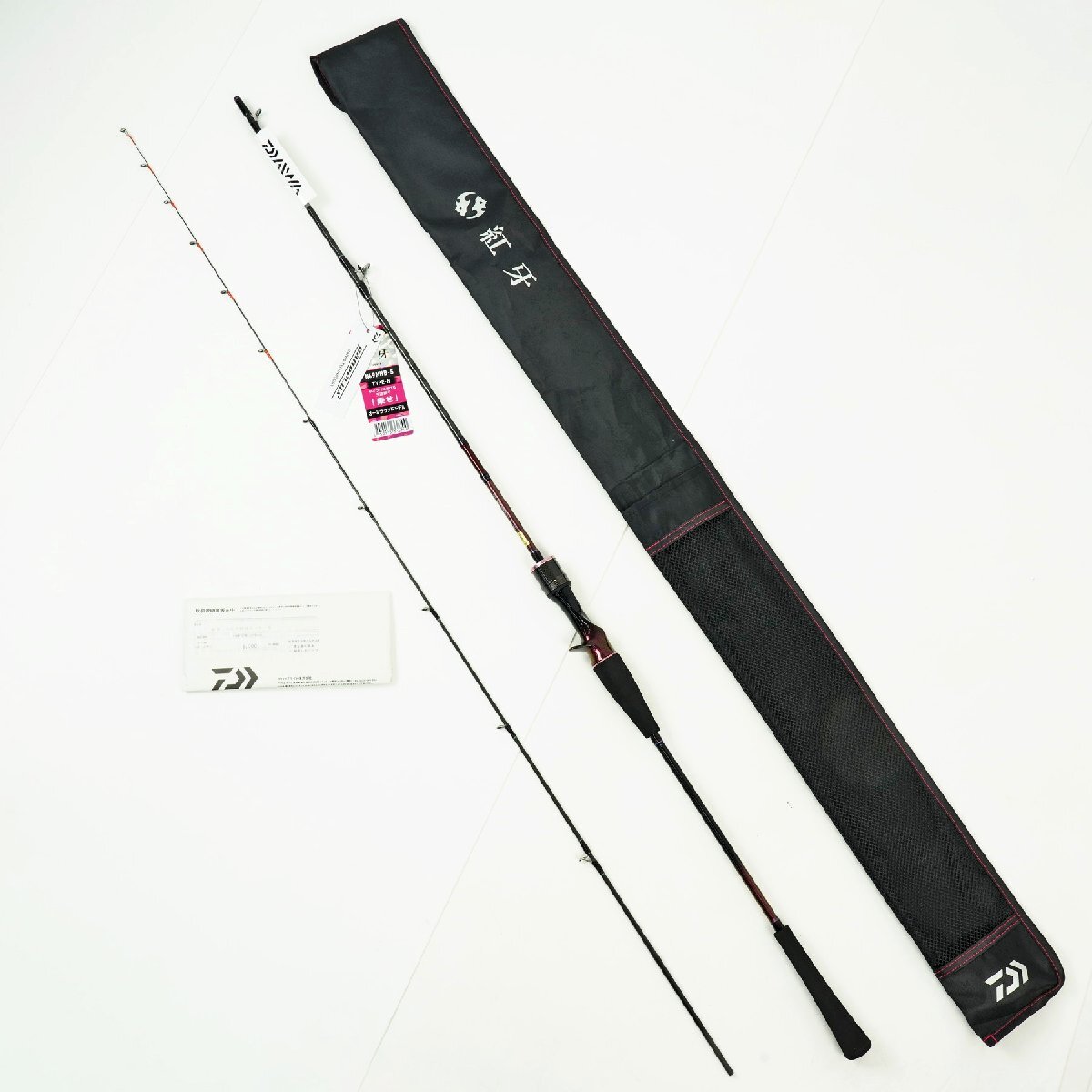 Amazon | ダイワ(DAIWA) タイラバロッド 紅牙X 69MHS-S ブラック