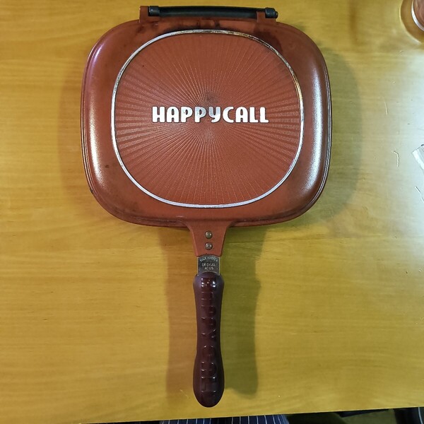 Happycall ハッピーコール ホット・クッカー・グルメパン 直火用 (275 x 245 x 55mm)韓国 調理器具 HAPPYCALL 新品パッキン付き