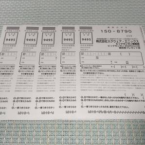 【送料無料】 ビッグガンガン vol.6 6月号 懸賞 アンケート 応募 ハガキ