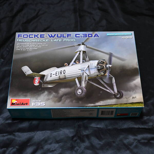 (新品・未組立) ミニアート 1/35 ドイツ空軍 フォッケウルフFW C.30A ホイシュレッケ後期型
