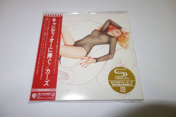 送料無料★THE CARS(カーズ)/CANDY-O(キャンディ・オーに捧ぐ) 紙ジャケット SHM-CD★紙ジャケ