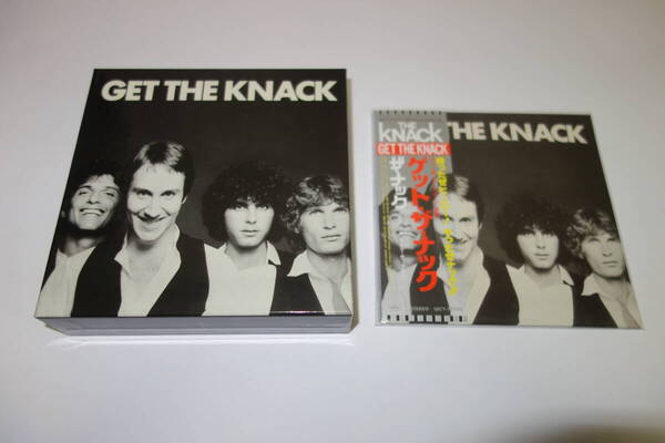 送料無料★THE KNACK(ザ・ナック)/GET THE KNACK 紙ジャケット SHM-CD 特典BOX付★紙ジャケ レア 貴重 人気