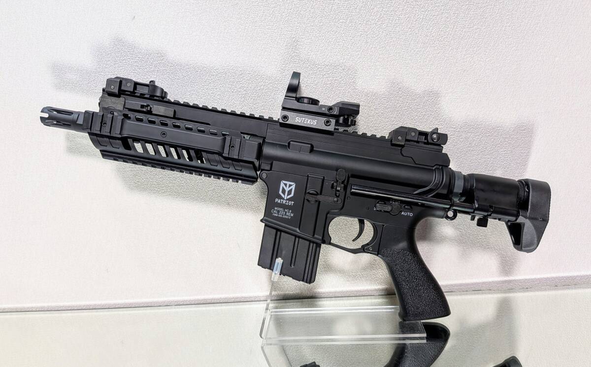 ブランド品 通販サイト Yahoo!オークション -「m4 hc」の落札相場・落札価格 patriot トイガン