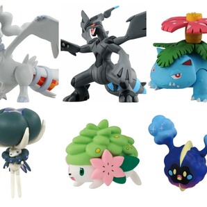 ポケモン モンコレ まとめ売り レシラム ゼクロム オーバードライブ モンスターコレクション フシギバナ バドレックス シェイミ コスモッグ
