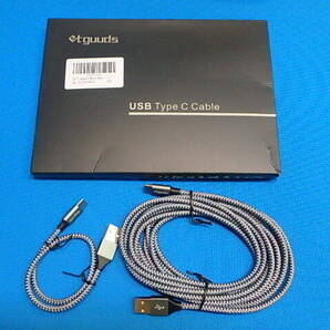 (nk6-250526) 未使用 Etguuds USB A to Type C Cable ケーブル 2本セット