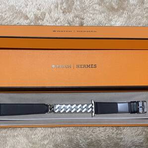 Apple Watch Hermes グルメットメタルドゥブルトゥール レザーベルト 45mm 新品未使用 超レア