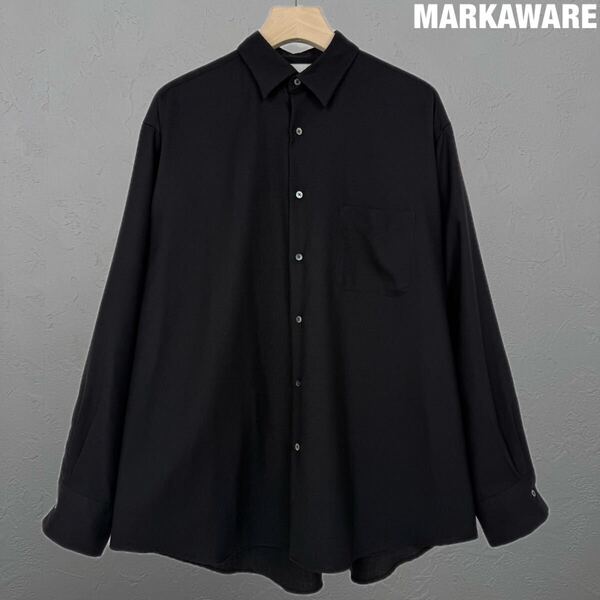 MARKAWARE ORGANIC WOOL VIYELLA COMFORT FIT SHIRT マーカウェア オーガニックウール ヴィエラ シャツ
