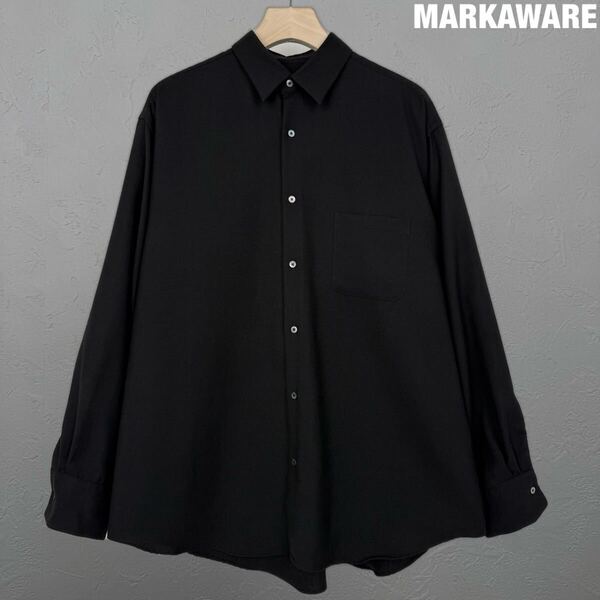 MARKAWARE 24AW ORGANIC WOOL VIYELLA COMFORT FIT SHIRT マーカウェア オーガニックウール ヴィエラ シャツ