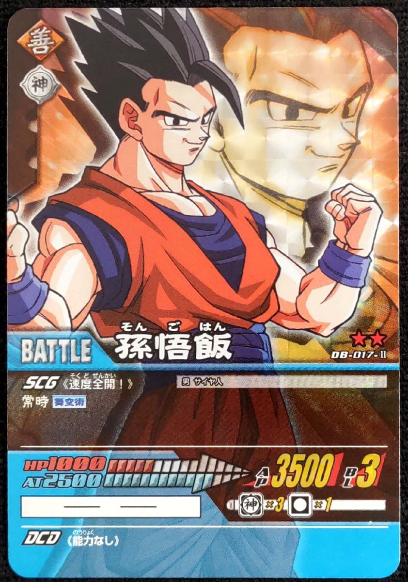 孫悟空&孫悟飯 133 究極のW攻撃‼︎ ドラゴンボールカードダス