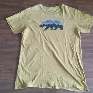 patagonia パタゴニア Tシャツ ベア L オーガニックコットン