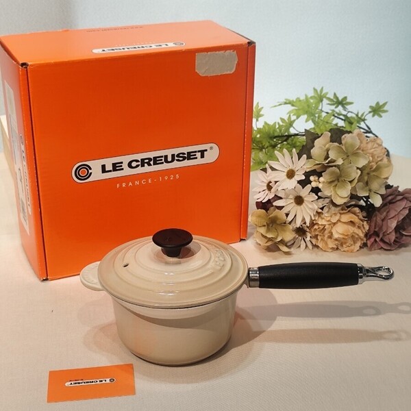 片手鍋 LE CREUSET ソースパン ル・クルーゼ 正規品 EOSソースパン デューンアーモンド グラデーション フランス